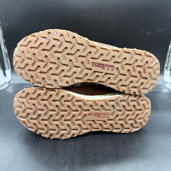 LL Bean Sneaker 5 Men's Size 8.5 M Brown Suede Waterproof Insulated Winter Boots - Picture 7 of 7
